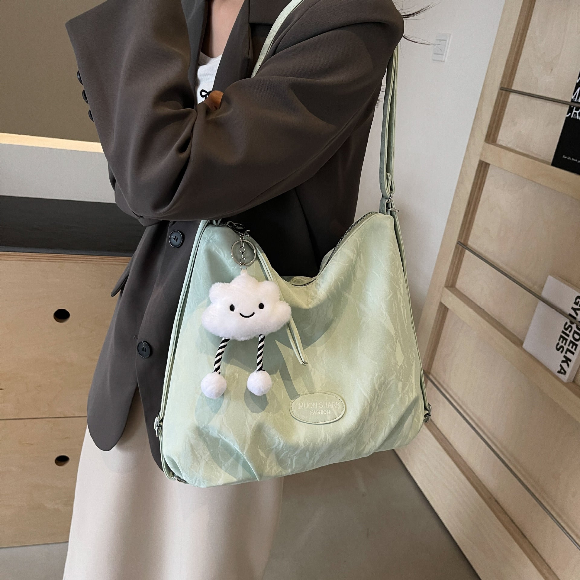 Simple Versatile Large Capacity Tote Bag For Women