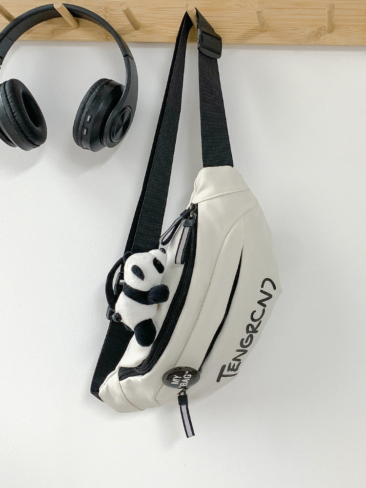 Chest Bag Men's Japanese Leisure Crossbody Sports Cargo Shoulder Bag